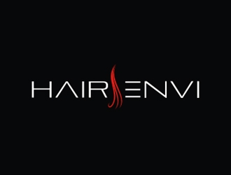 HairEnvi logo design by Foxcody