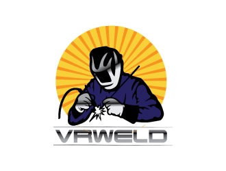 vrweld logo design by Erasedink