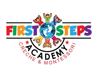 First Steps Academy logo design by MAXR