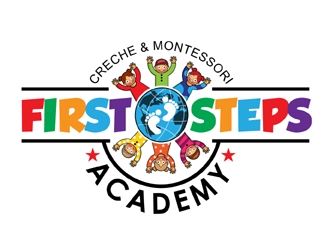 First Steps Academy logo design by MAXR