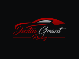Justin Grant Racing logo design by bricton