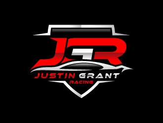 Justin Grant Racing logo design by sanu