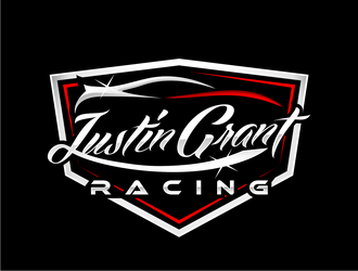 Justin Grant Racing logo design by haze