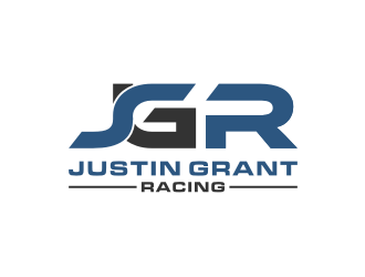 Justin Grant Racing logo design by yeve