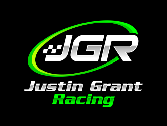 Justin Grant Racing logo design by ingepro