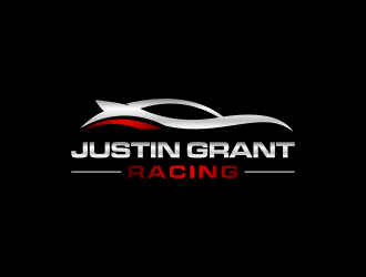 Justin Grant Racing logo design by kaylee