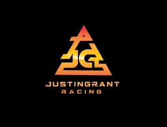 Justin Grant Racing logo design by Suvendu