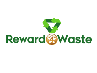 Reward4Waste logo design by megalogos