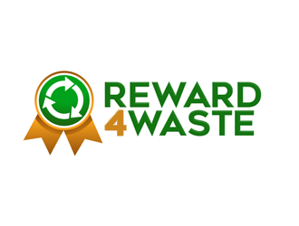 Reward4Waste logo design by megalogos