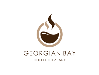 Georgian Bay Coffee Company logo design by superiors