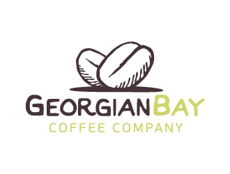 Georgian Bay Coffee Company logo design by akilis13