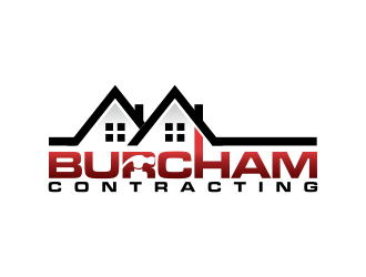 Burcham Contracting logo design by perf8symmetry