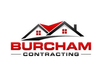 Burcham Contracting logo design by labo