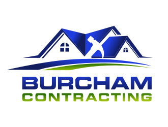 Burcham Contracting logo design by aldesign