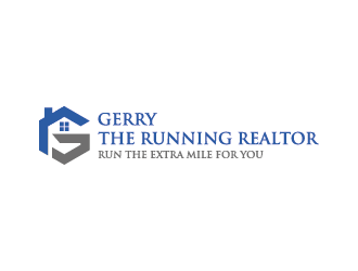 Gerry The Running Realtor logo design by mhala