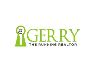 Gerry The Running Realtor logo design by usashi