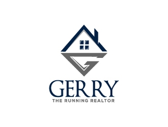 Gerry The Running Realtor logo design by usashi