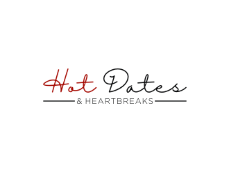 Hot Dates & Heartbreaks logo design by mbamboex