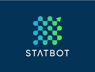 Statbot logo design by Kewin