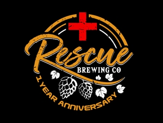 Rescue Brewing Co logo design by DreamLogoDesign