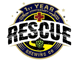 Rescue Brewing Co logo design by shere