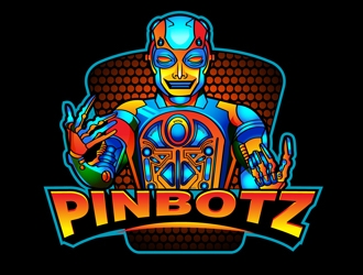 Pinbotz logo design by DreamLogoDesign