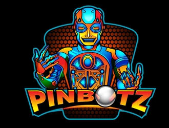 Pinbotz logo design by DreamLogoDesign