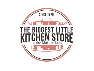 The Biggest Little Kitchen Store logo design by BeDesign