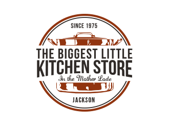 The Biggest Little Kitchen Store logo design by BeDesign