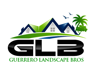 Guerrero Landscape Bros logo design by THOR_