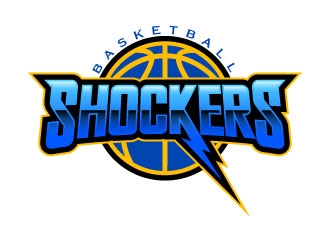 Shockers Basketball logo design by daywalker