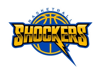 Shockers Basketball logo design by daywalker