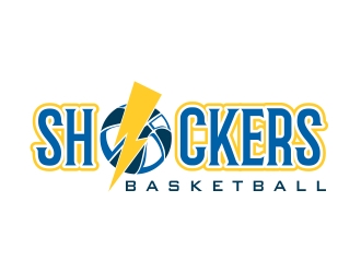 Shockers Basketball logo design by cikiyunn