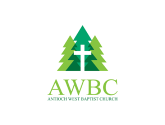 Antioch West Baptist Church logo design by logolady
