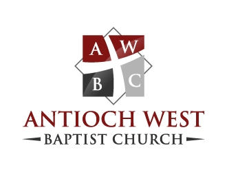 Antioch West Baptist Church logo design by akilis13