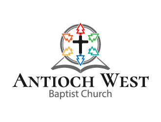 Antioch West Baptist Church logo design by fastsev