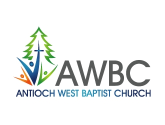 Antioch West Baptist Church logo design by PMG