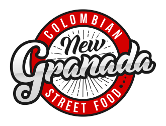NEW GRANADA (Colombian Street Food) logo design by ArniArts