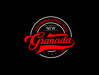 NEW GRANADA (Colombian Street Food) logo design by logy_d