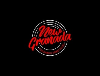 NEW GRANADA (Colombian Street Food) logo design by lj.creative