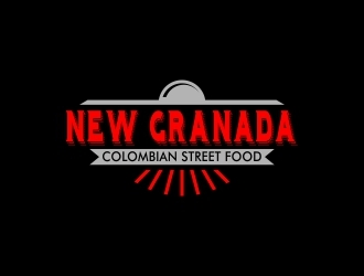 NEW GRANADA (Colombian Street Food) logo design by lj.creative