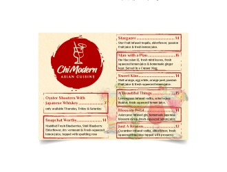 Chi Modern Asian Cuisine logo design by jaize