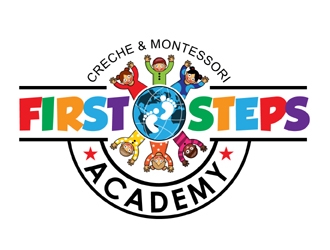 First Steps Academy logo design by MAXR