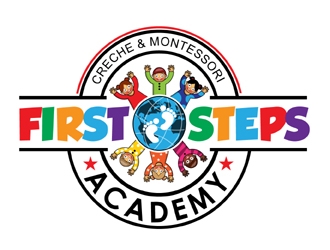 First Steps Academy logo design by MAXR