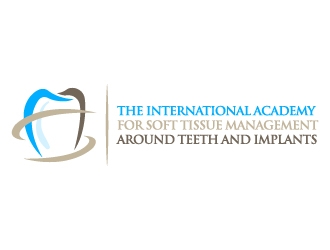 The International Academy for Soft Tissue Management around teeth and implants logo design by Dddirt