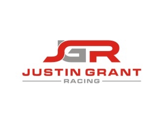 Justin Grant Racing logo design by Franky.