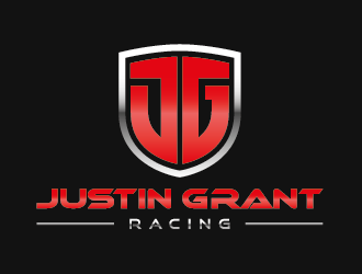 Justin Grant Racing logo design by spiritz