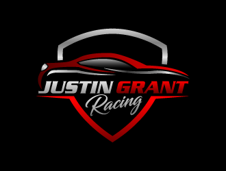 Justin Grant Racing logo design by Art_Chaza