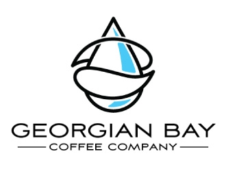 Georgian Bay Coffee Company logo design by Boomstudioz