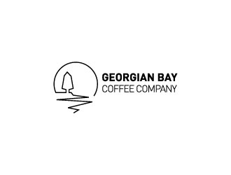 Georgian Bay Coffee Company logo design by hwkomp